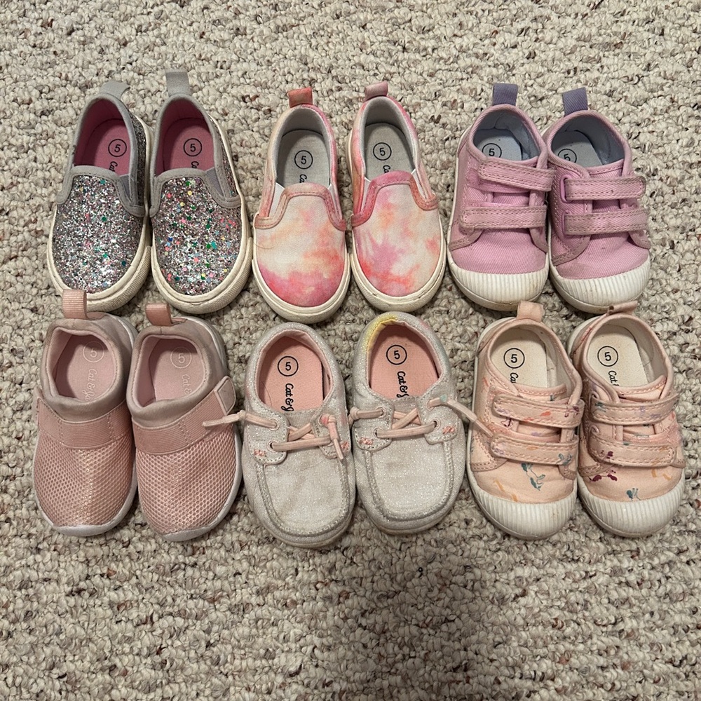 Cat & Jack Toddler Shoes Size 5